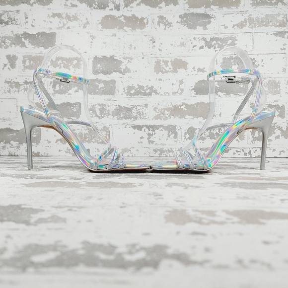 New Call it Spring Silver Angelic Heeled Sandal C60 - Picture 7 of 12